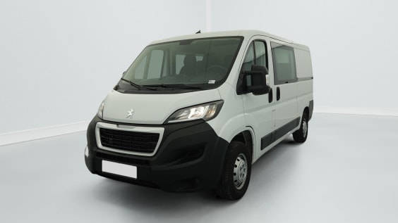 Peugeot BOXER FOURGON CABINE APPRONFONDIE 3.3 T L2H1 BLUEHDI 140 S&S BVM6 Blanc Icy