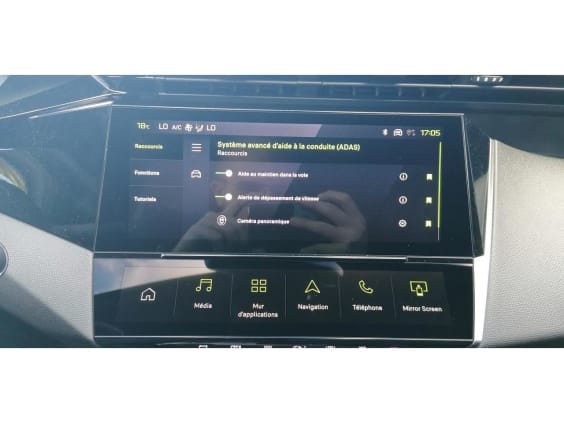 Peugeot 308 Hybrid 145 e-DCS6 GT Blanc Okenite