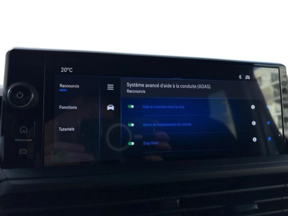 Opel VIVARO XL 2.2 180 EAT8 S&S CABINE APPROFONDIE 5 PL Gris Acier
