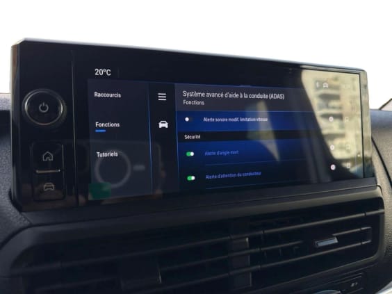 Opel VIVARO XL 2.2 180 EAT8 S&S CABINE APPROFONDIE 5 PL Gris Acier