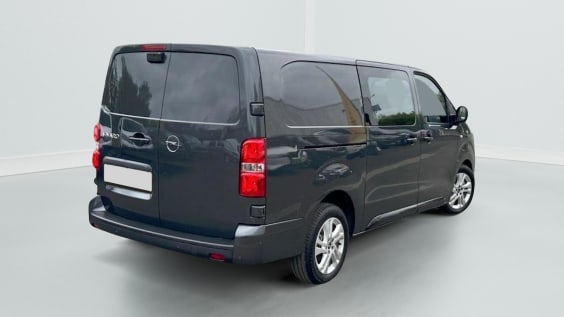 Opel VIVARO XL 2.2 180 EAT8 S&S CABINE APPROFONDIE 5 PLACES Gris Titane