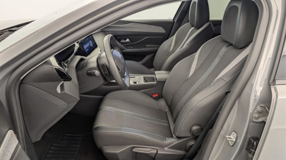 Peugeot 408 Hybrid 136 e-DCS6 Allure Gris Selenium