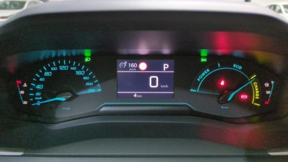 Peugeot 208 Hybrid 110 ch e-DCS6 Style gris artense