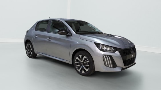 Peugeot 208 Hybrid 110 ch e-DCS6 Style gris artense