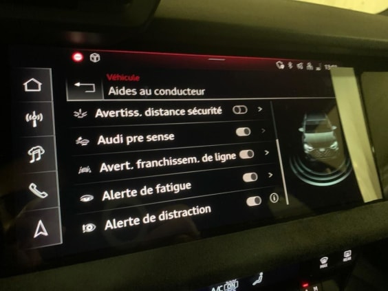 Audi A3 SPORTBACK A3 Sportback TDI 150 S tronic 7 S line Gris Daytona