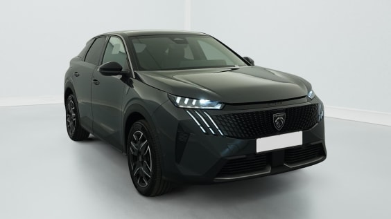 Peugeot 3008 Hybrid 145 e-DCS6 GT Gris Titane / Toit Noir