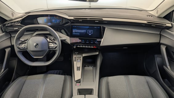 Peugeot 408 Hybrid 136 e-DCS6 Allure Gris Selenium