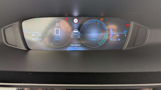 Peugeot 408 Hybrid 136 e-DCS6 Allure Gris Selenium