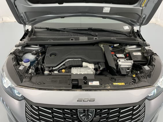 Peugeot 208 Hybrid 110 ch e-DCS6 Allure Gris Artense