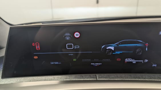 Peugeot 3008 Hybrid 145 e-DCS6 GT Gris Titane / Toit Noir