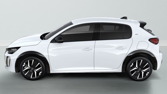 Peugeot 208 Hybrid 145 e-DCS6 GT Blanc