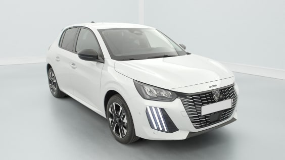 Peugeot 208 Hybrid 110 ch e-DCS6 Allure Blanc Okénite