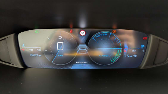 Peugeot 408 Hybrid 145 e-DCS6 Allure Bleu Obsession
