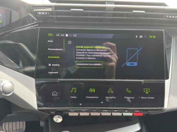 Peugeot 408 Hybrid 136 allure e-dcs6 Noir