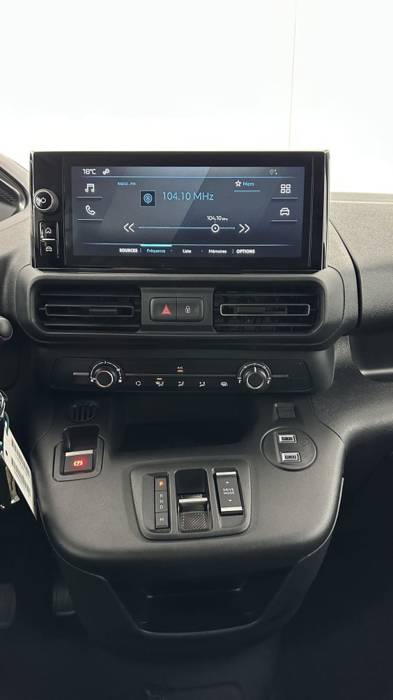 Peugeot Partner PARTNER M 1.5 BlueHDI 130ch EAT8 Blanc Icy