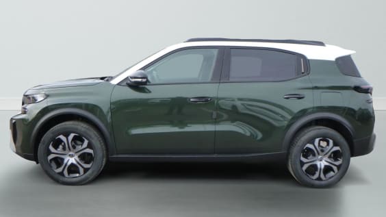 Citroën C3 Aircross C3 Aircross Turbo 100 ch Man Plus Vert Montana/Toit Blanc Opale