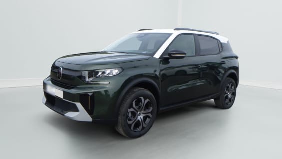 Citroën C3 Aircross C3 Aircross Turbo 100 ch Man Plus Vert Montana/Toit Blanc Opale