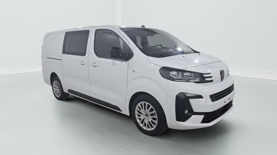 Peugeot Expert Cabine Approfondie EXPERT CA FIXE XL BLUEHDI 180 S&S EAT8 Blanc Icy