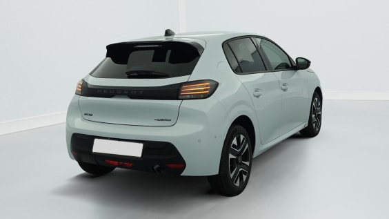 Peugeot 208 Hybrid 110 ch e-DCS6 Allure Blanc Okénite