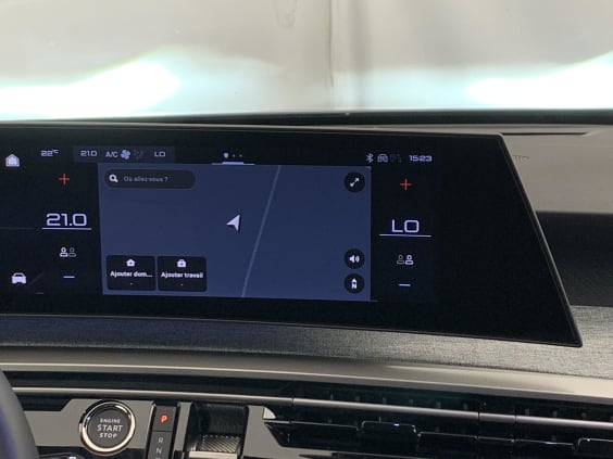 Peugeot 5008 HYBRID 145 CH E-DCS6 ALLURE Bleu Ingaro