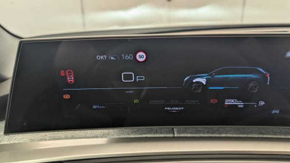 Peugeot 5008 HYBRID 145 CH E-DCS6 ALLURE Blanc Okenite