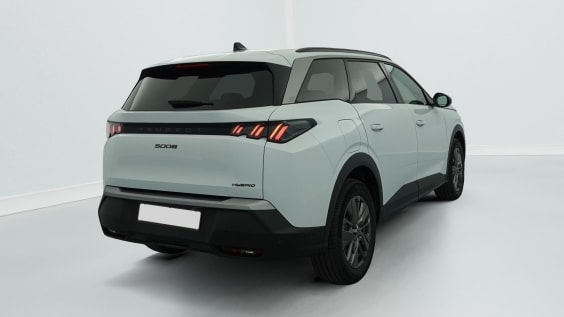 Peugeot 5008 HYBRID 145 CH E-DCS6 ALLURE Blanc Okenite
