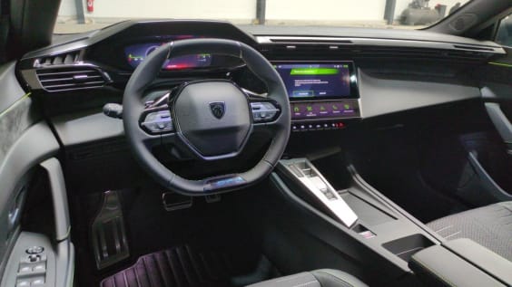 Peugeot 308 NOUVELLE 308 Hybrid 145 e-DCS6 GT Bleu Lagoa