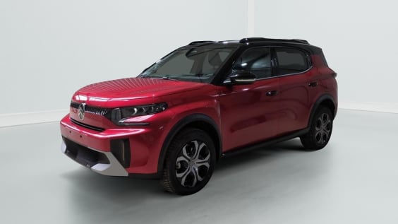Citroën C3 Aircross Nouveau C3 Aircross Hybride 145 ch Aut Plus Rouge Elixir / Toit Noir