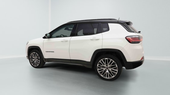 Jeep Compass E-HYBRID 130 T4 AUT SUMMIT Blanc