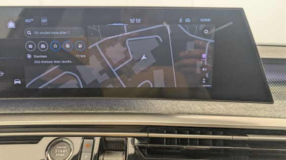 Peugeot 3008 Hybrid 145 e-DCS6 GT Gris Artense / Toit Noir