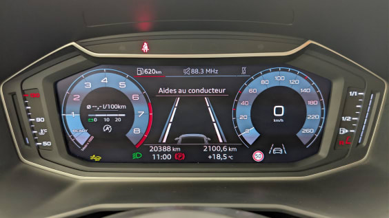 Audi A1 Sportback 30 TFSI 116 ch BVM6 Design Argent Rosé / Toit Noir
