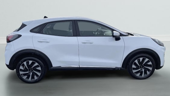 Ford PUMA 1.0 flexifuel 125 mhev titanium Blanc Glacier