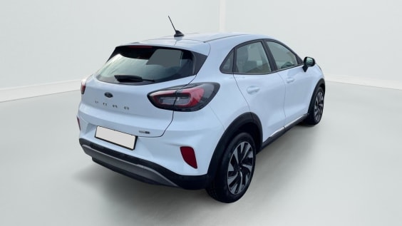 Ford PUMA 1.0 flexifuel 125 mhev titanium Blanc Glacier