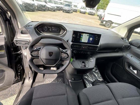 Peugeot Partner XL 950KG 1.5 BlueHDi S&S - 130 - BV EAT8  III FOURGON Fourgon XL PHASE 2 Noir Métallisé