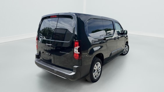 Peugeot Partner XL 950KG 1.5 BlueHDi S&S - 130 - BV EAT8  III FOURGON Fourgon XL PHASE 2 Noir Métallisé