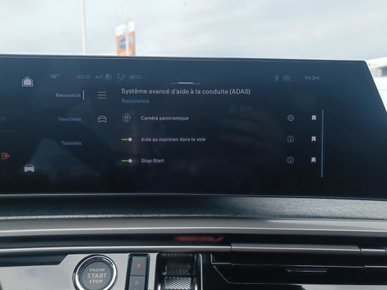Peugeot 5008 Hybrid 145 allure e-dcs6 gris artense