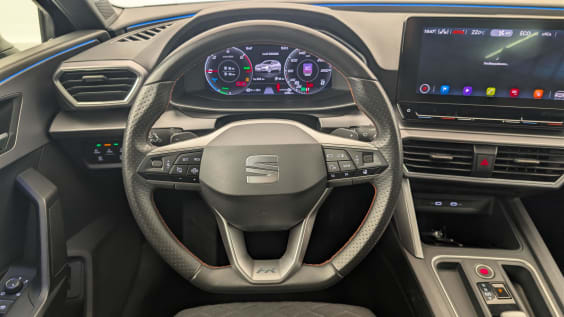 Seat Leon E-HYBRID 204 CH DSG6 FR Noir Minuit