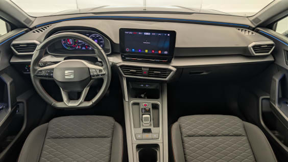 Seat Leon E-HYBRID 204 CH DSG6 FR Noir Minuit