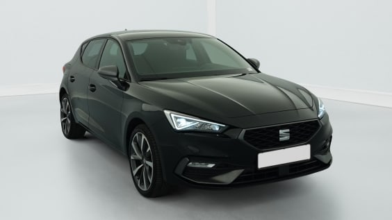 Seat Leon E-HYBRID 204 CH DSG6 FR Noir Minuit