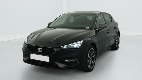 Seat Leon E-HYBRID 204 CH DSG6 FR Noir Minuit