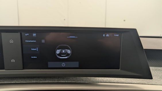 Peugeot 5008 HYBRID 145 CH E-DCS6 ALLURE Gris Artense