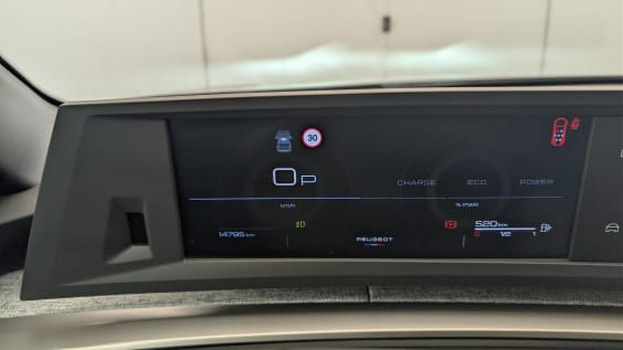 Peugeot 5008 HYBRID 145 CH E-DCS6 ALLURE Gris Artense