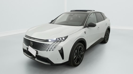 Peugeot 3008 Hybrid 145 e-DCS6 GT Blanc Okenite / Toit Noir