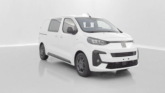 Fiat Scudo ca SCUDO CA M 2.0 BlueHDi 180ch Pack Premium Connect EAT8 Blanc Icy