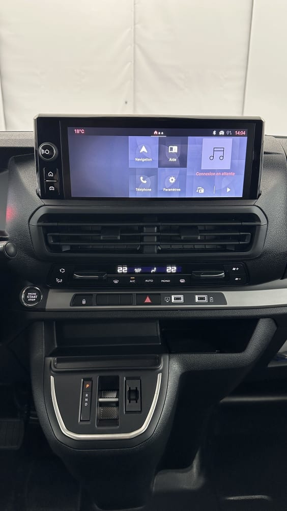 Fiat Scudo ca SCUDO CA M 2.0 BlueHDi 180ch Pack Premium Connect EAT8 Blanc Icy