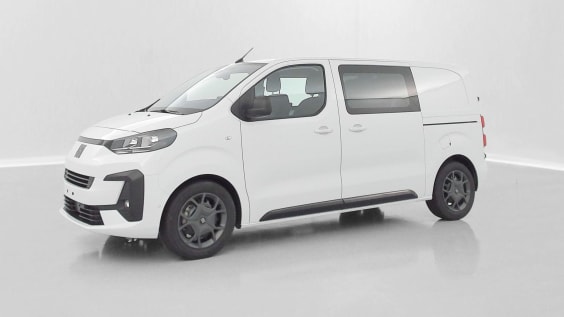 Fiat Scudo ca SCUDO CA M 2.0 BlueHDi 180ch Pack Premium Connect EAT8 Blanc Icy