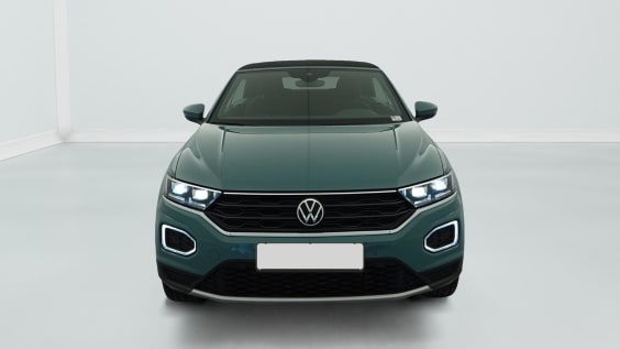 Volkswagen T-roc Cabriolet 1.5 TSI EVO 150 START/STOP BVM6 STYLE Vert Cactus / Capote Noire