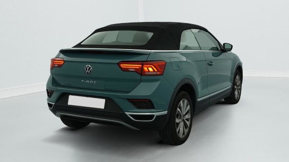 Volkswagen T-roc Cabriolet 1.5 TSI EVO 150 START/STOP BVM6 STYLE Vert Cactus / Capote Noire