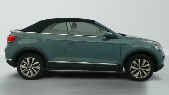 Volkswagen T-roc Cabriolet 1.5 TSI EVO 150 START/STOP BVM6 STYLE Vert Cactus / Capote Noire