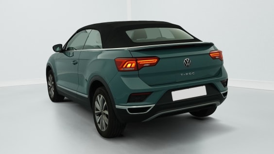Volkswagen T-roc Cabriolet 1.5 TSI EVO 150 START/STOP BVM6 STYLE Vert Cactus / Capote Noire